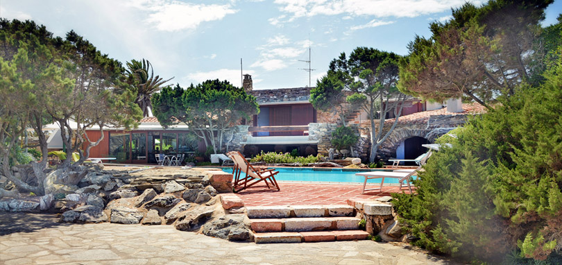 External face, pool side - Villa Del Mar