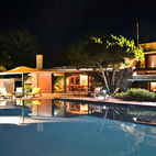 Panoramica della villa