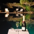 Champagne al chiaro di luna