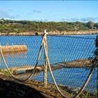 La zona di ormeggio antistante la villa