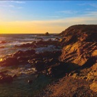 Tramonto su Coscia di donna