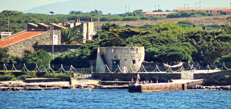 Villa del Mar vista da Stintino