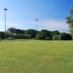 Il campo da calcetto privato con tribune